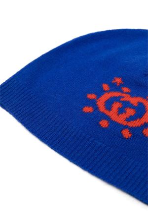 Blue wool beanie GUCCI KIDS | 7484234K2064374